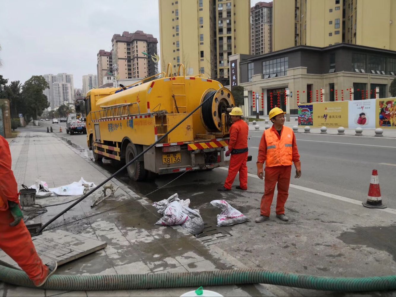 泉港排污管道清淤-管道清洗